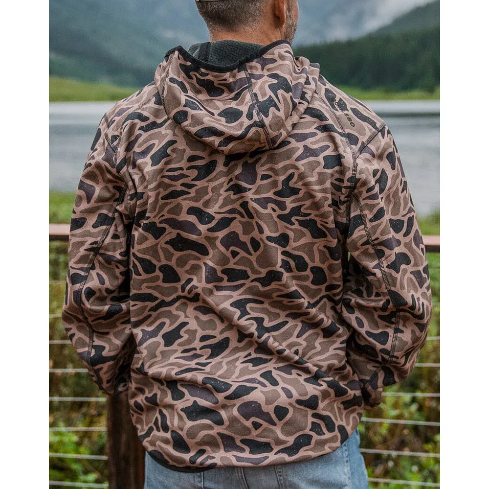 Burlebo Men's Gauge Camo Duke Tech Pullover - Image 2