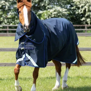 Buster 40g Turnout Rug with Classic Neck Cover Navy