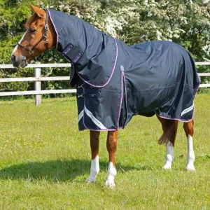 Buster 70g Turnout Rug with Classic Neck Cover Navy