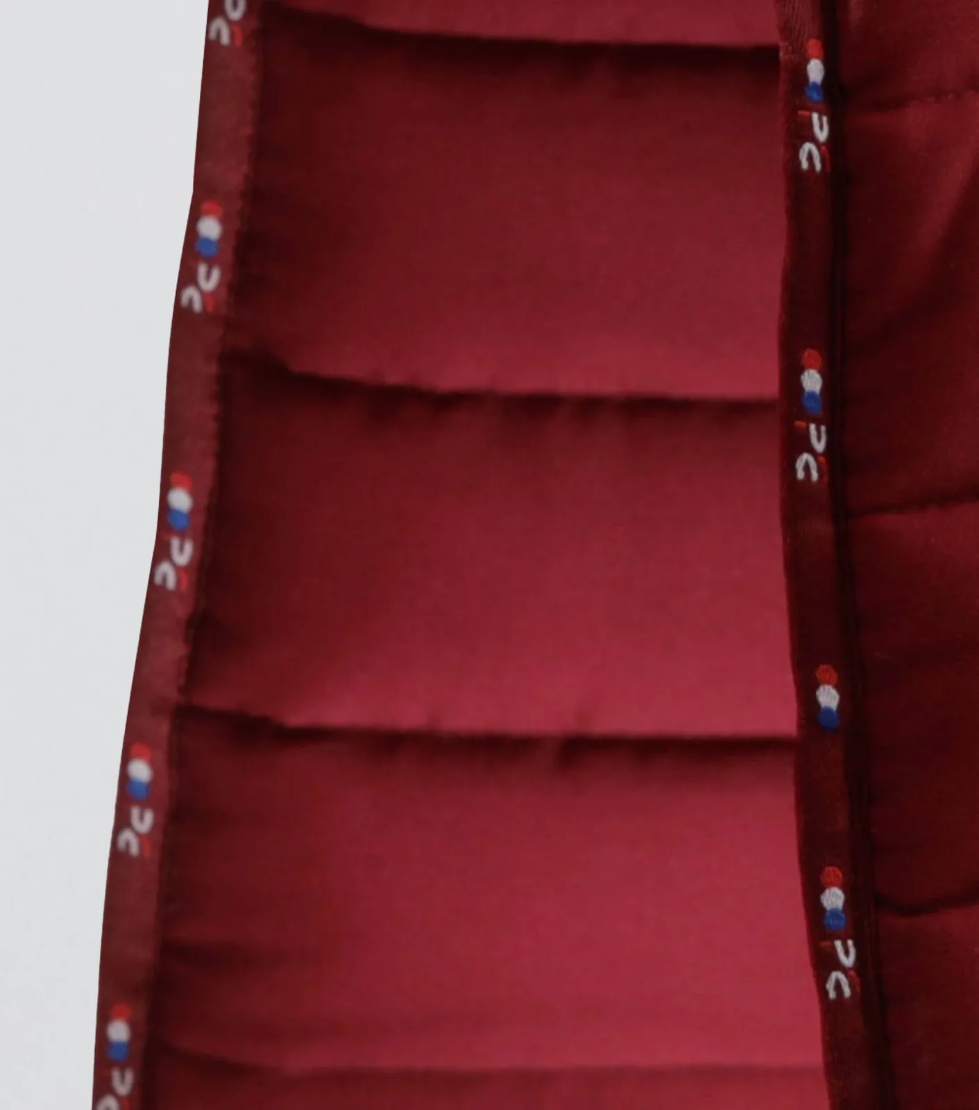 Buster Reversible Saddle Pad Burgundy - Image 2