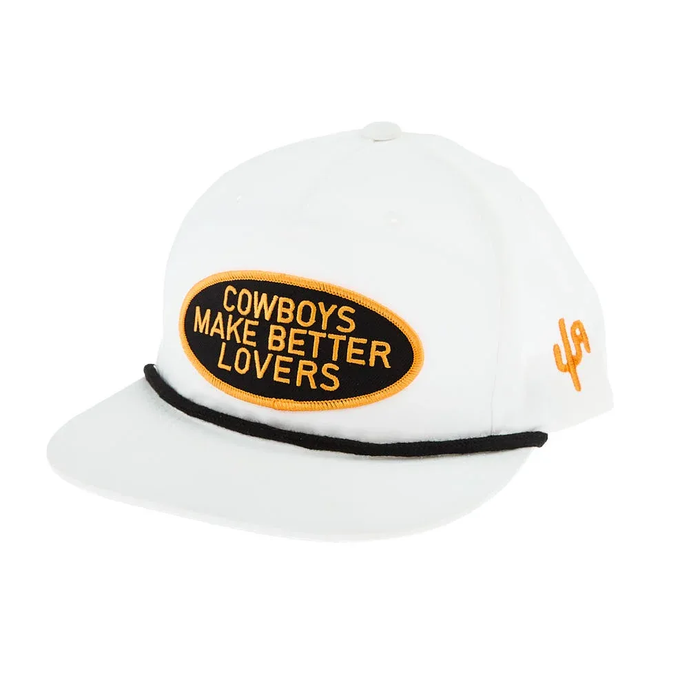 Cactus Alley Hat Co Better Lovers White and Black Cap