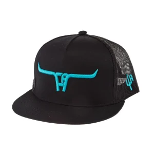 Cactus Alley Hat Co CA Longhorn Black Cap
