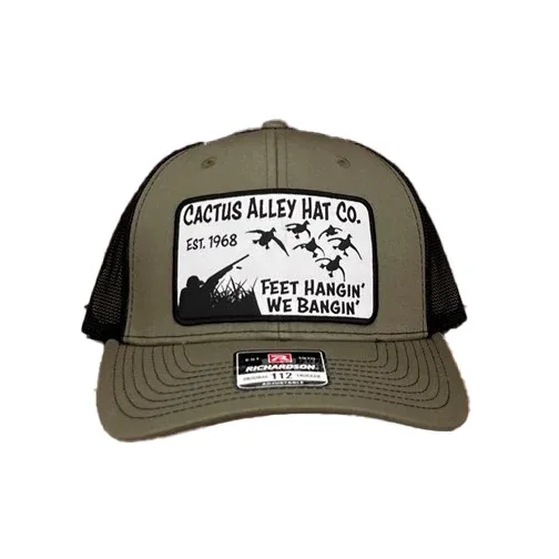 Cactus Alley Hat Co Feet Hangin Loden Black Cap - Image 2
