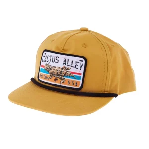 Cactus Alley Hat Co Horned Toad Biscuit and Black Cap