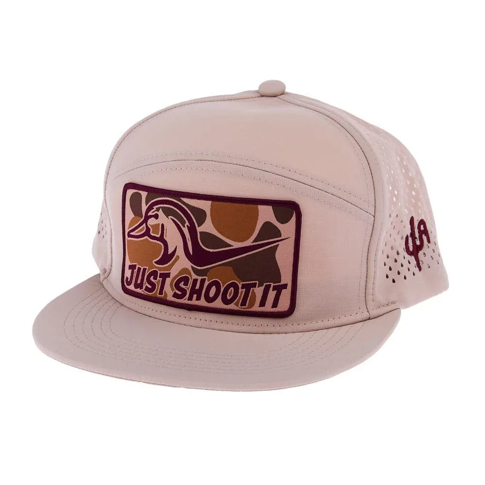 Cactus Alley Hat Co Just Shoot It Camo Cap