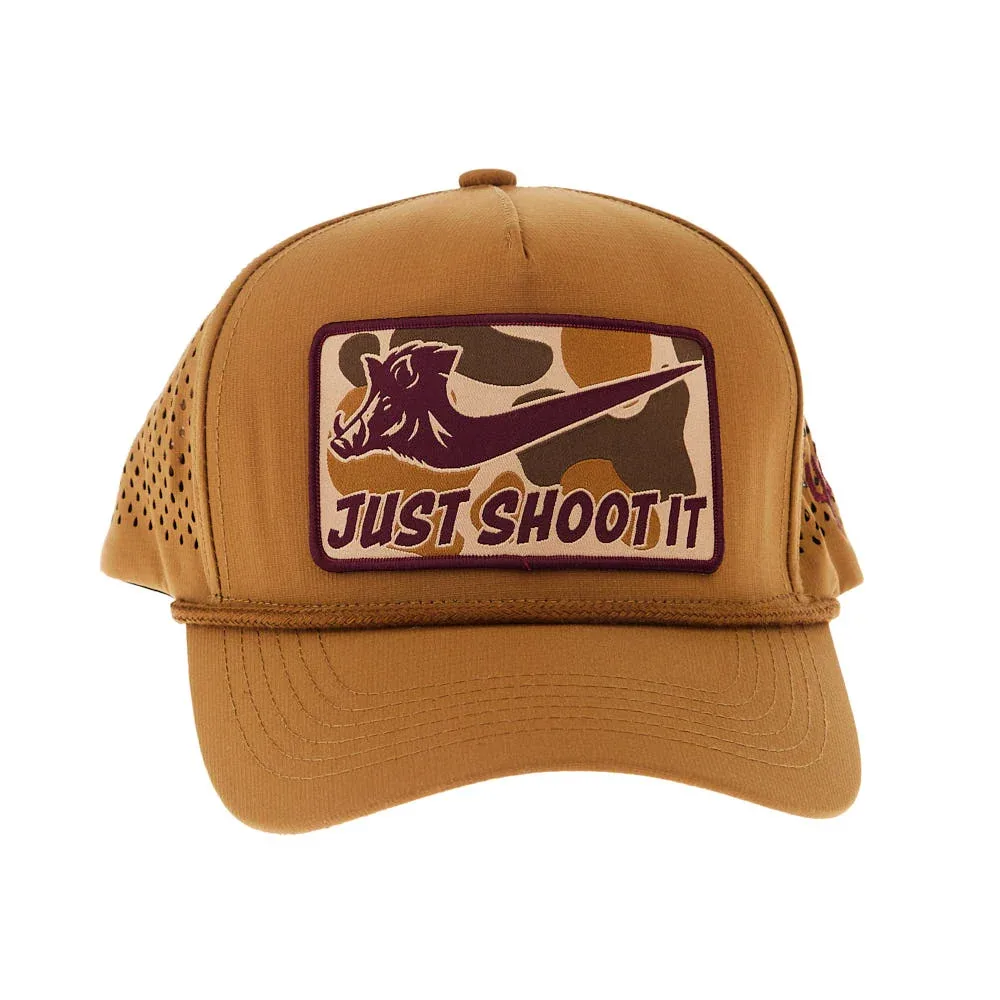 Cactus Alley Hat Co Just Shoot It Pig Camo Patch Cap - Image 2