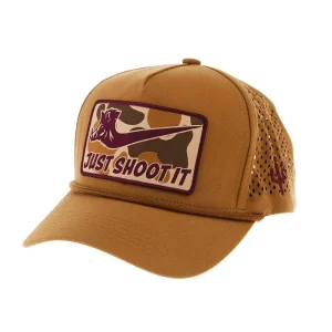 Cactus Alley Hat Co Just Shoot It Pig Camo Patch Cap