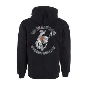 Cactus Alley Hat Co Mens Ride Fast Die Slow Black Hoodie