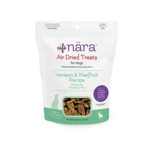 Cafe Nara Air Dried Venison and Kiwifruit Dog Treats 3.5 oz