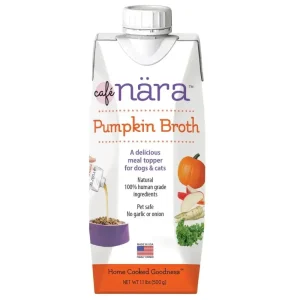 Cafe Nara Pumpkin Broth for Dogs and Cats 1.1 lb