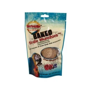 Caitec Baked Cran-Blueberry Munchies Bird Treats - 4 oz - Case of 12