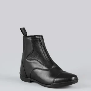 Calceus Leather Paddock Boots Black