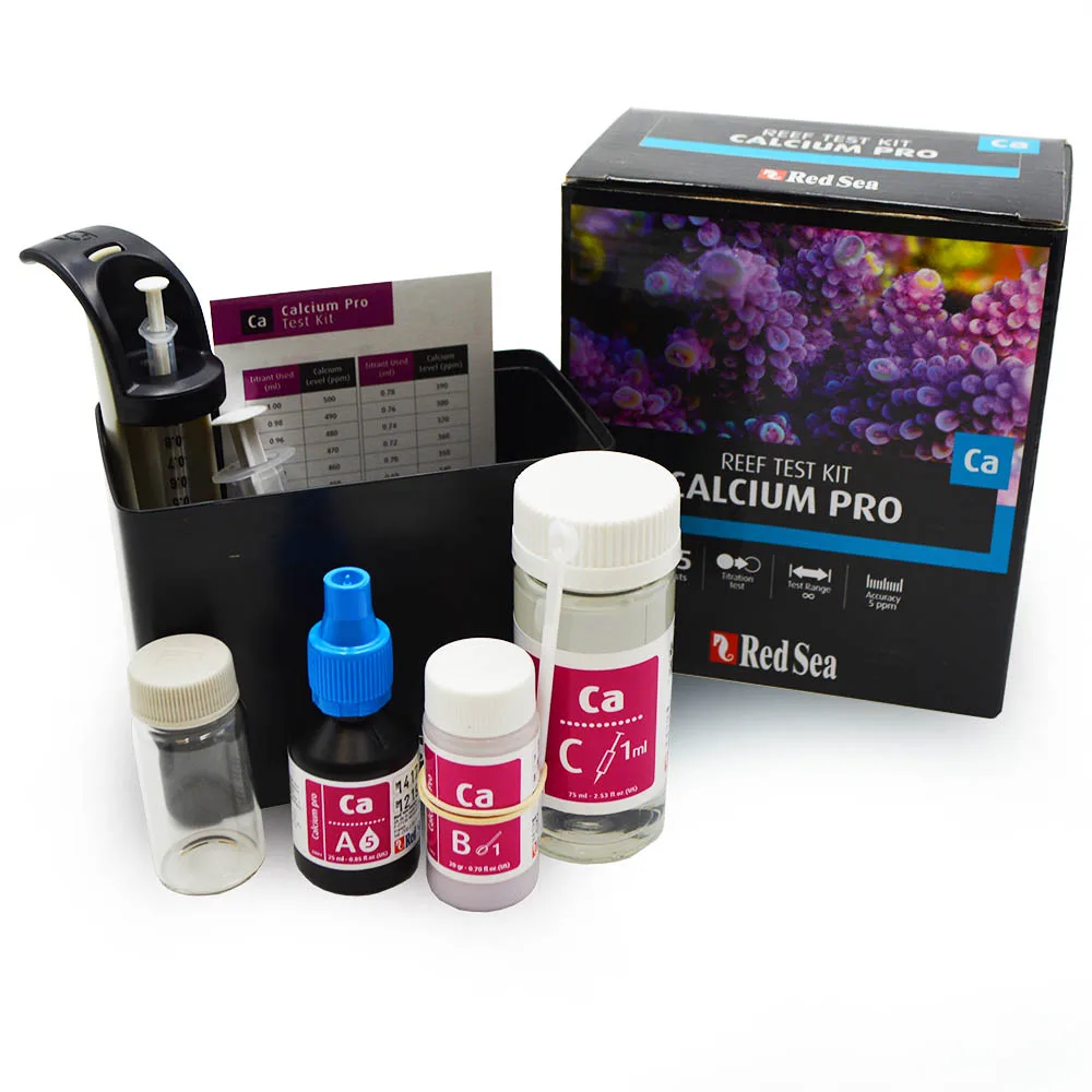 Calcium Pro-High accuracy Titration Test Kit (75 tests) - Red Sea