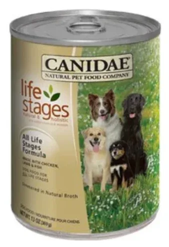 Canidae All Life Stages Multi-Protein Canned Dog Food-Chicken and Lamb-13 Oz