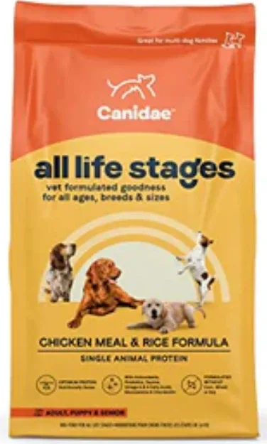 Canidae All Life Stages Premium Dry Dog Food - Chicken Meal and Rice