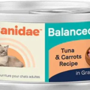 Canidae Balanced Bowl Cat Wet Food Canned Cat Food - Tuna/Carrot- 3Oz Case of 24