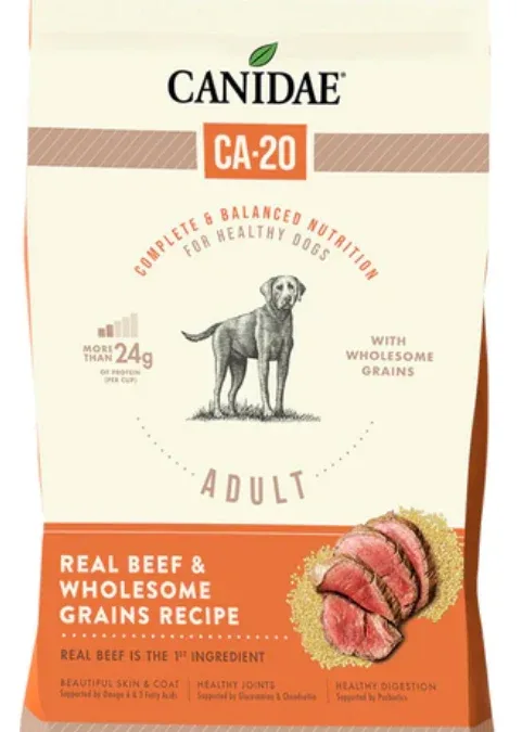 Canidae Ca-20 Recipe Dry Dog Food - Beef Grains - 7 Lbs