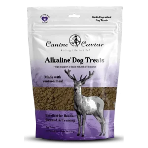 Canine Caviar Alkaline Venison Dog Treats - Healthy Reward 9 oz