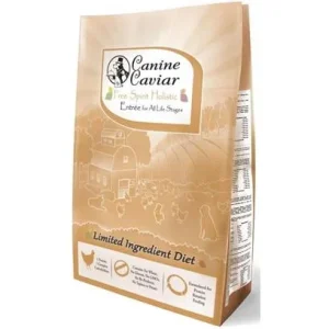 Canine Caviar Free Spirit All Life Stages Chicken & Pearl Millet Dry Dog Food - 4.4 lb Bag
