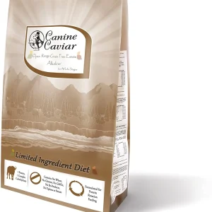Canine Caviar Open Range Grain-Free Buffalo All Life Stages Dry Dog Food - 4.4 lb Bag