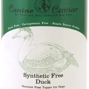 Canine Caviar Synthetic Free and Grain Free Duck Canned Dog Food - 12.7 oz - Case of 12