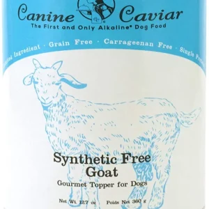Canine Caviar Synthetic Free and Grain Free Goat Canned Dog Food - 12.7 oz - Case of 12