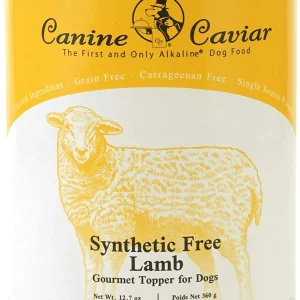 Canine Caviar Synthetic Free and Grain Free Lamb Canned Dog Food - 12.7 oz - Case of 12