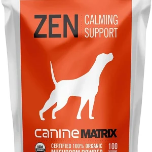 Canine Matrix 100gram (4oz) Zen Matrix Calming Mushroom Dog Supplements - 4 oz