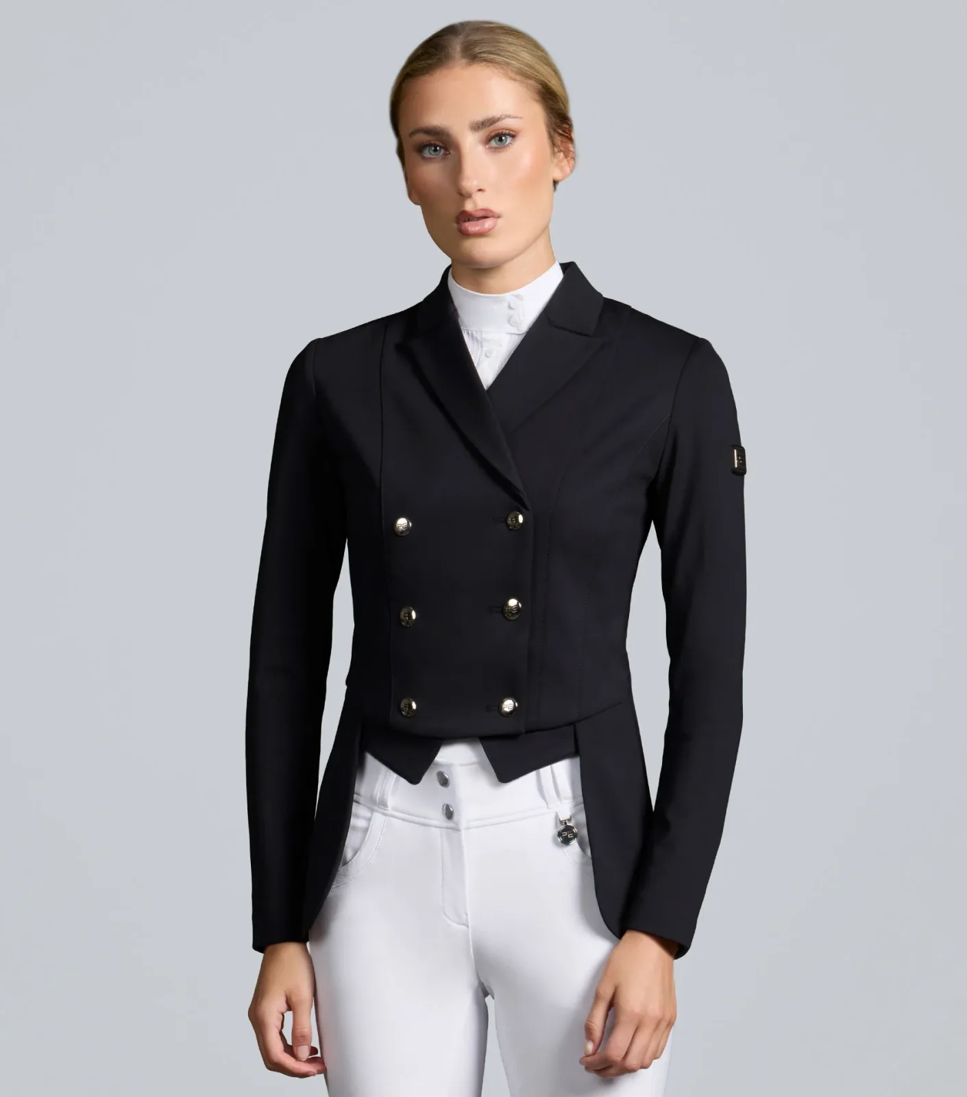 Capriole Ladies Short Tail Dressage Jacket Black