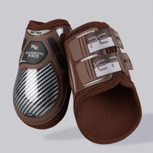Carbon Pro Fetlock Boots Brown