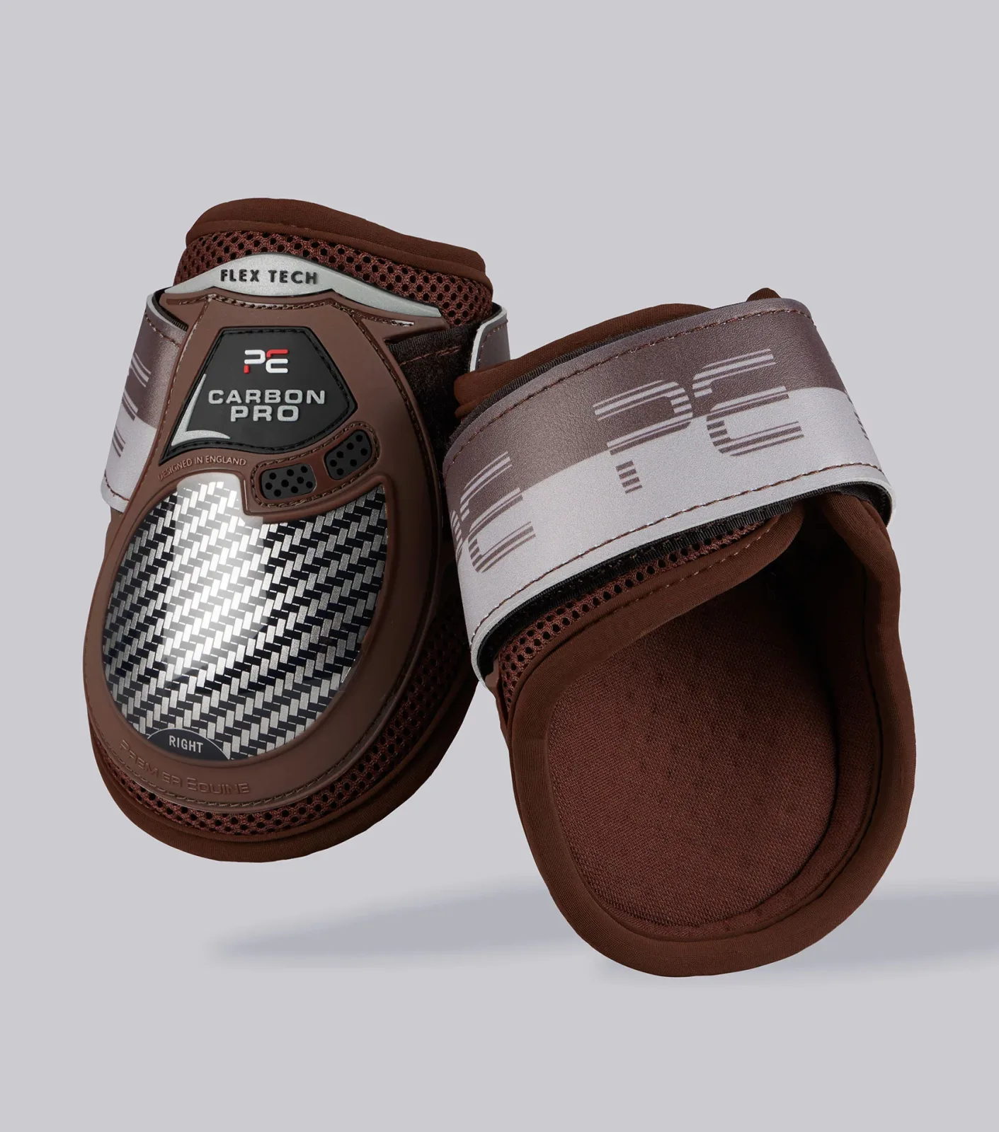 Carbon Pro Fetlock LITE Boots Brown