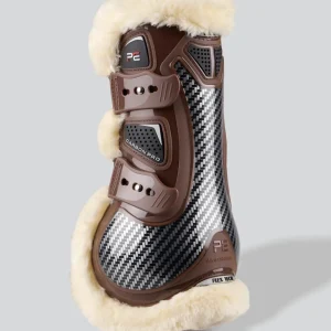 Carbon Pro Techno Wool Tendon Boots Brown