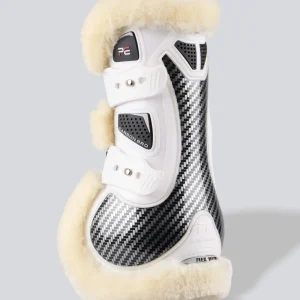 Carbon Pro Techno Wool Tendon Boots White