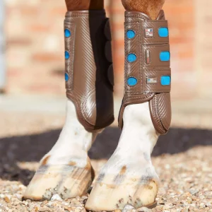 Carbon Tech Air Cooled Eventing Boots Brown Front