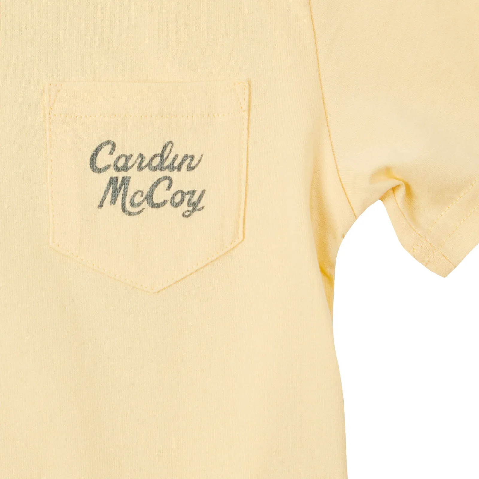 Cardin Mccoy Boys Butter Short Sleeve His Mercies Tee - Image 2