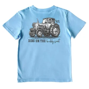 Cardin Mccoy Boy's Dibs on The Buddy Seat Tee