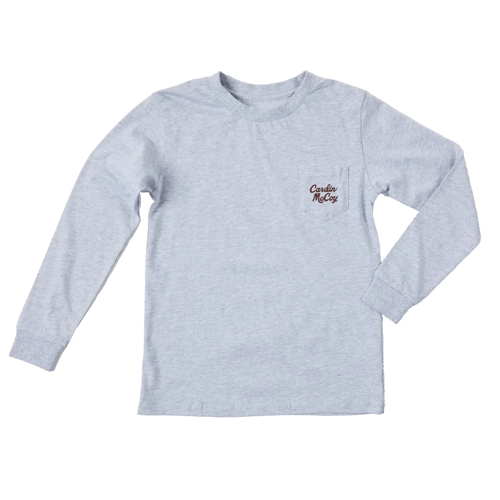 Cardin Mccoy Youth Let Us Think Him Grey Tee - Image 2