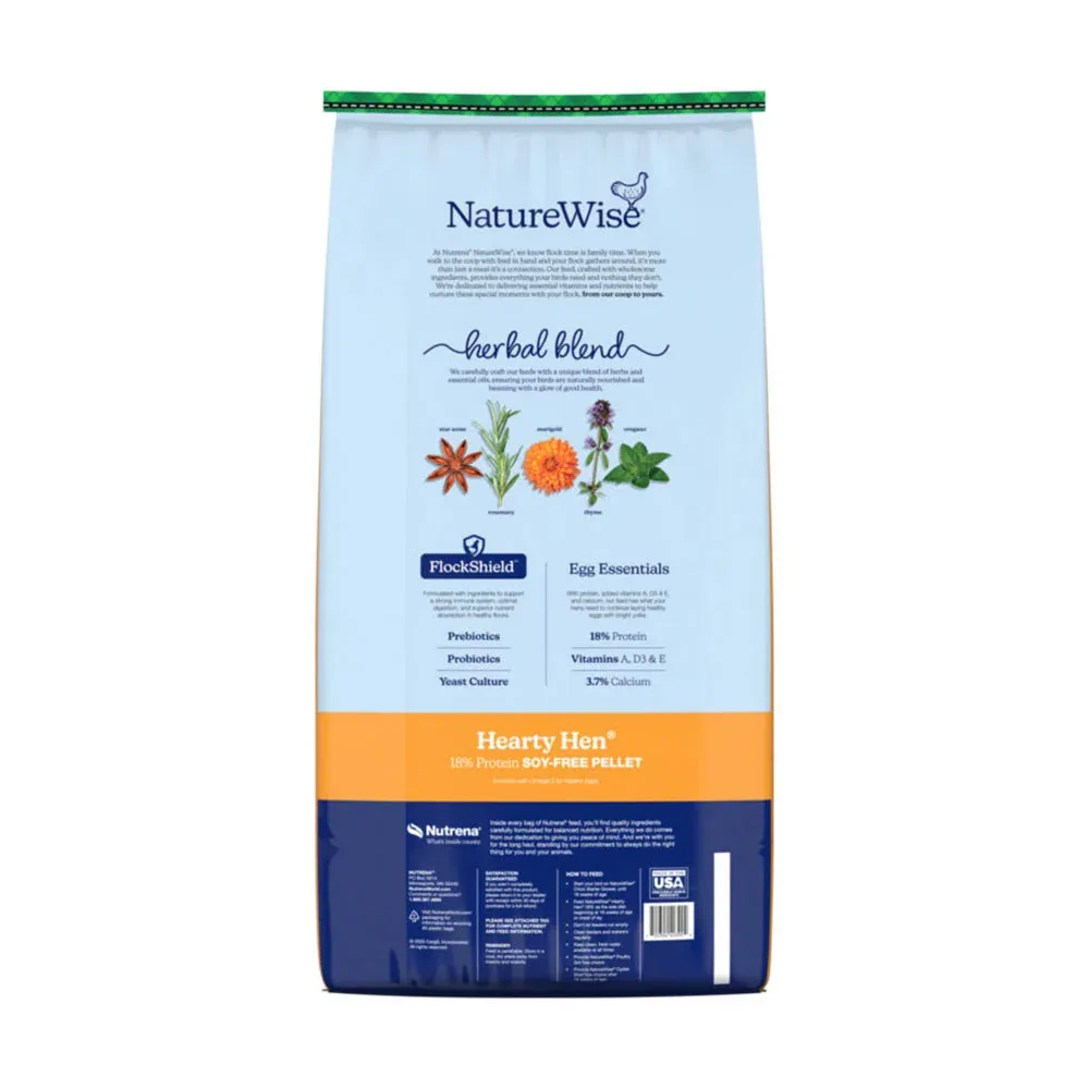 Cargill Animal Nutrition NatureWise Hearty Hen 18% Protein Soy-Free Pellet - Image 2