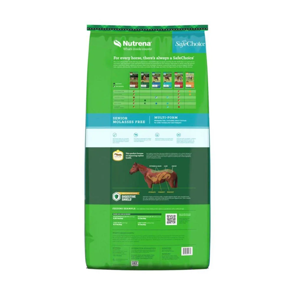 Cargill Animal Nutrition SafeChoice Senior Molasses Free - Image 2