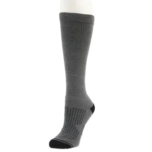 Carolina Hoisery Unisex Grey Lightweight Tall Ultra-Dri Boot Sock
