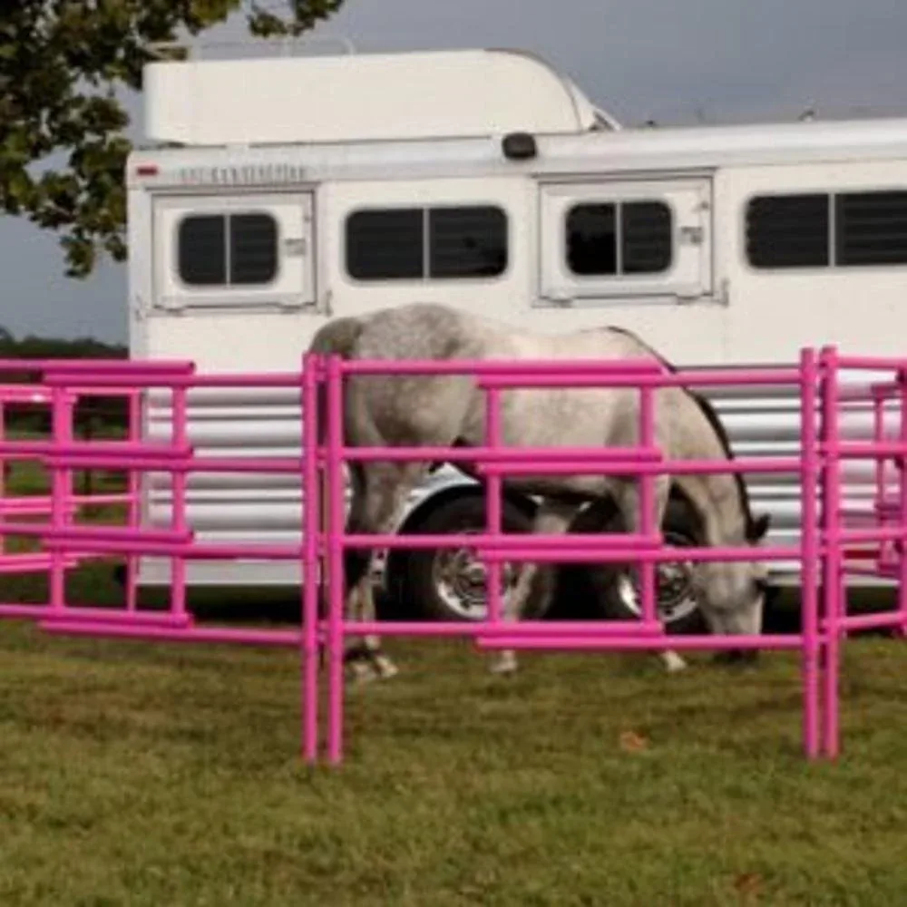 Carri Lite Corrals - Corral Horse Panel Kit Pink