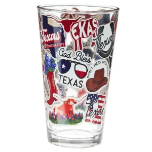 Carson Gifts Texas Pint Glass