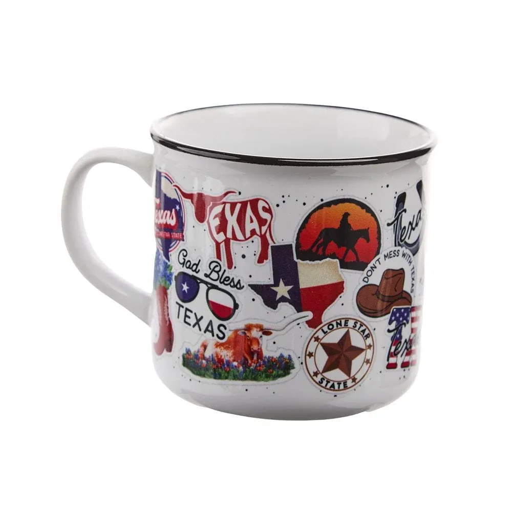 Carson Gifts Texas Vintage Mug