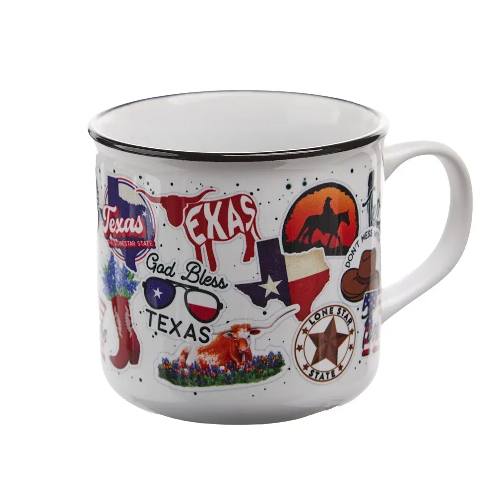 Carson Gifts Texas Vintage Mug - Image 2