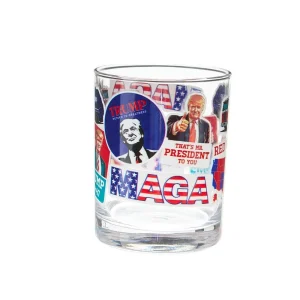 Carson Gifts Trump Rocks Glass
