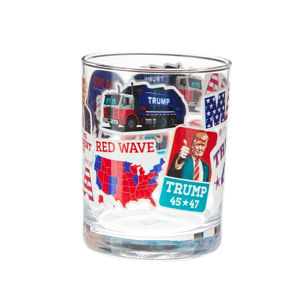 Carson Gifts Trump Rocks Glass - Image 2