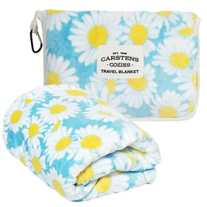 Carstens Flower Power Travel Blanket 50x60