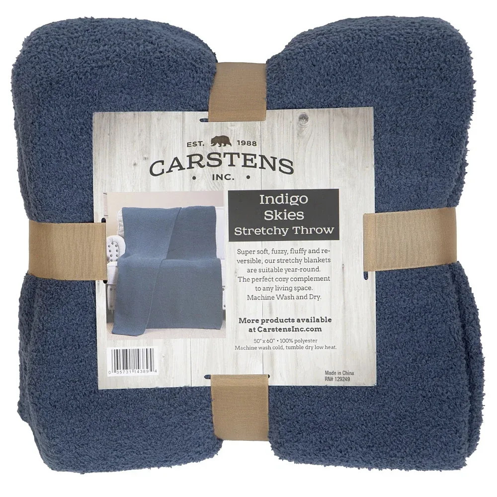 Carstens Indigo Skies Stretchy Blanket - Image 2