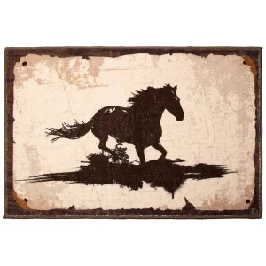 Carstens Running Horse Small Western Rug