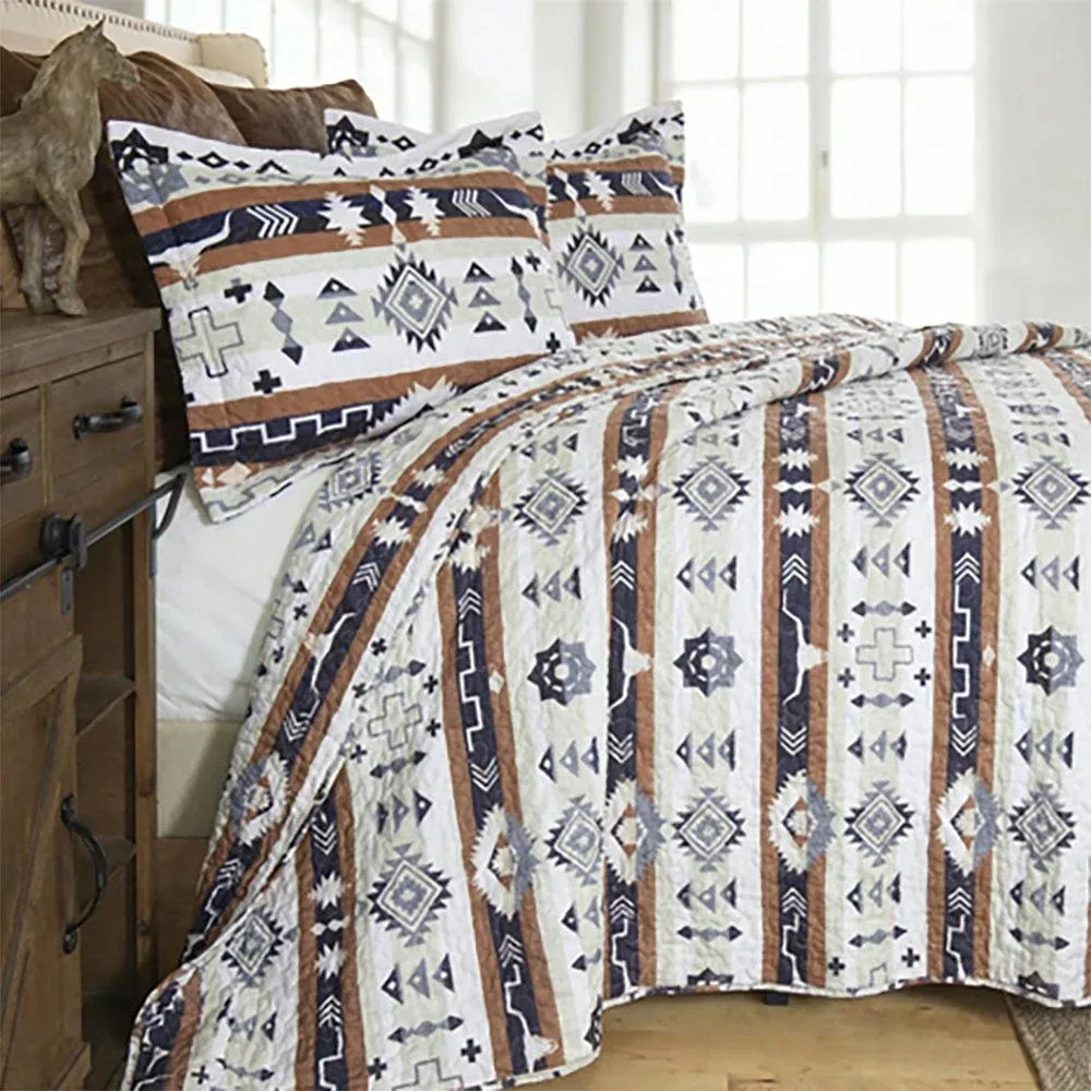 Carstens Wrangler Limestone Butte Quilt Queen Set